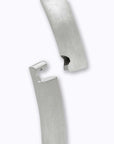 Draco Snap Hoops - SILVER