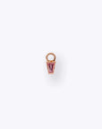 Linda Charm - 14K ROSE - Pink Tourmaline