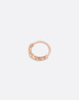 Petite Olympica Seam Ring - 14K ROSE