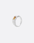 Verse Ring - SILVER - Citrine