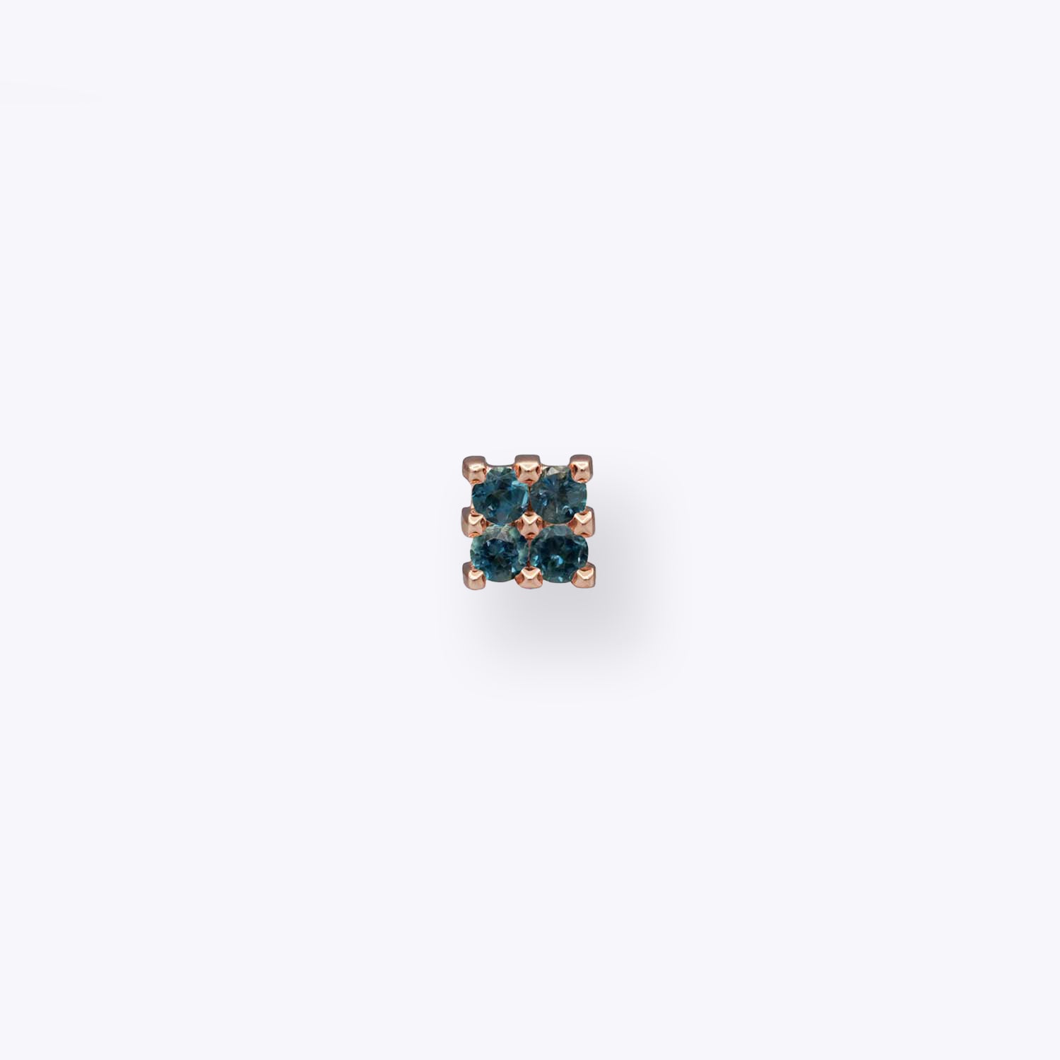 Argo - 14K ROSE - London Blue Topaz