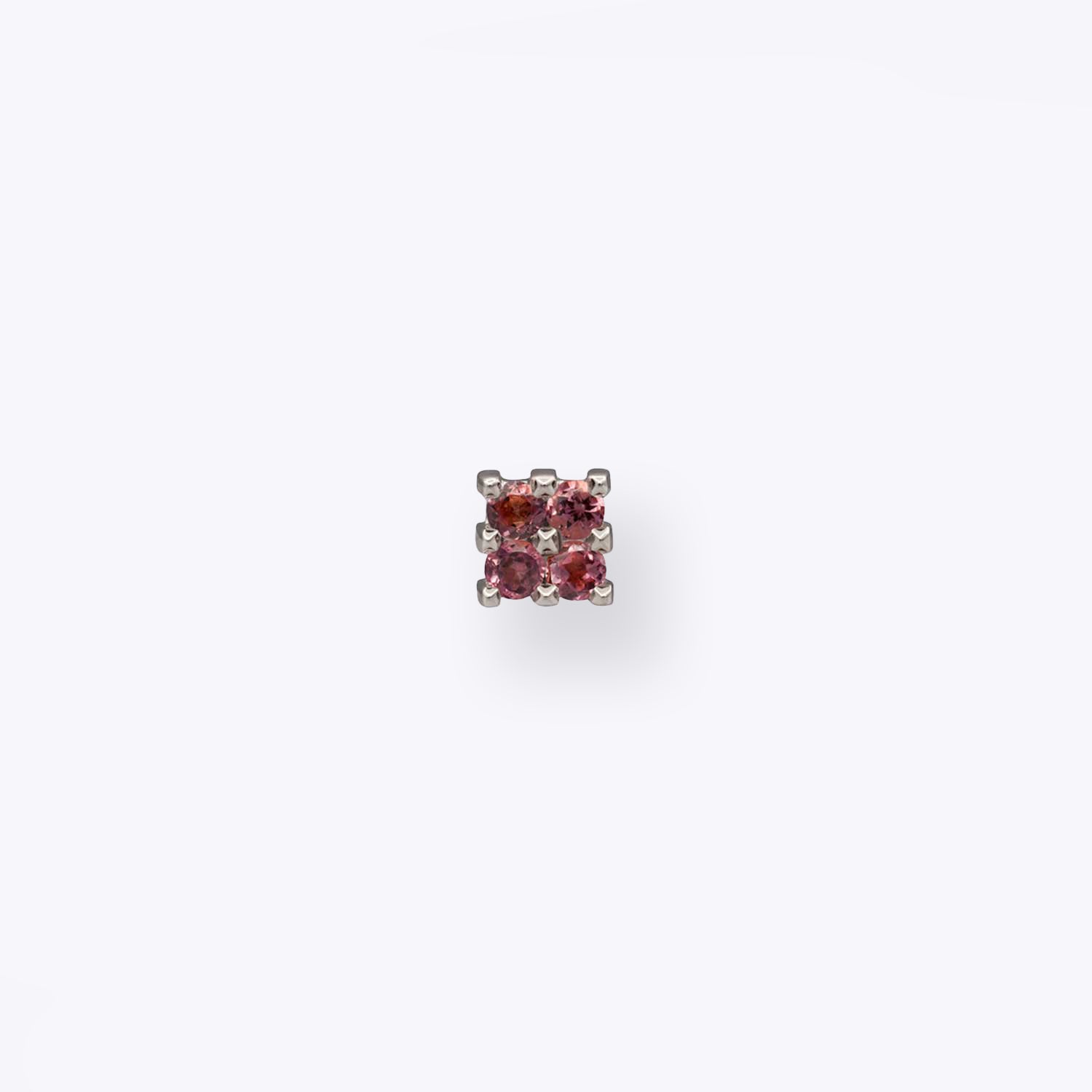 Argo - 14K WHITE - Pink Tourmaline