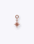 Elendres Pendant - 14K ROSE - Black Diamond