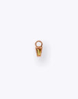 Linda Charm - 14K ROSE - Citrine