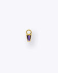 Linda Charm - 14K YELLOW - Amethyst