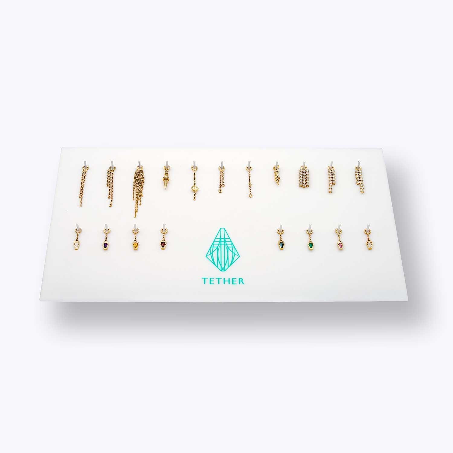 15-piece Charm Display (3.5&quot; x 6.5&quot; x 1.5&quot;)