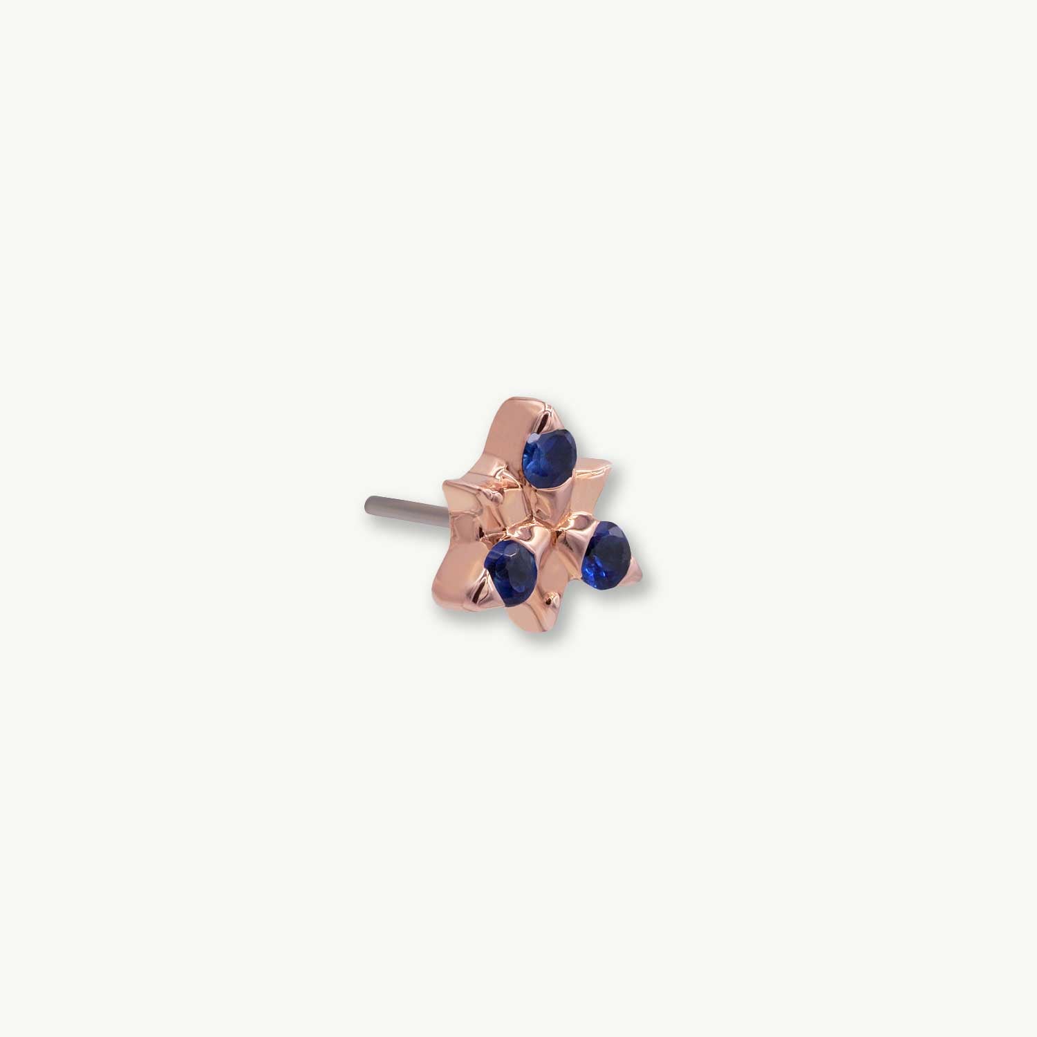 Neo - 14K ROSE - Blue Sapphire