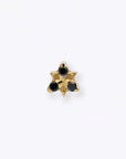 Neo - 14K YELLOW - Black Diamond