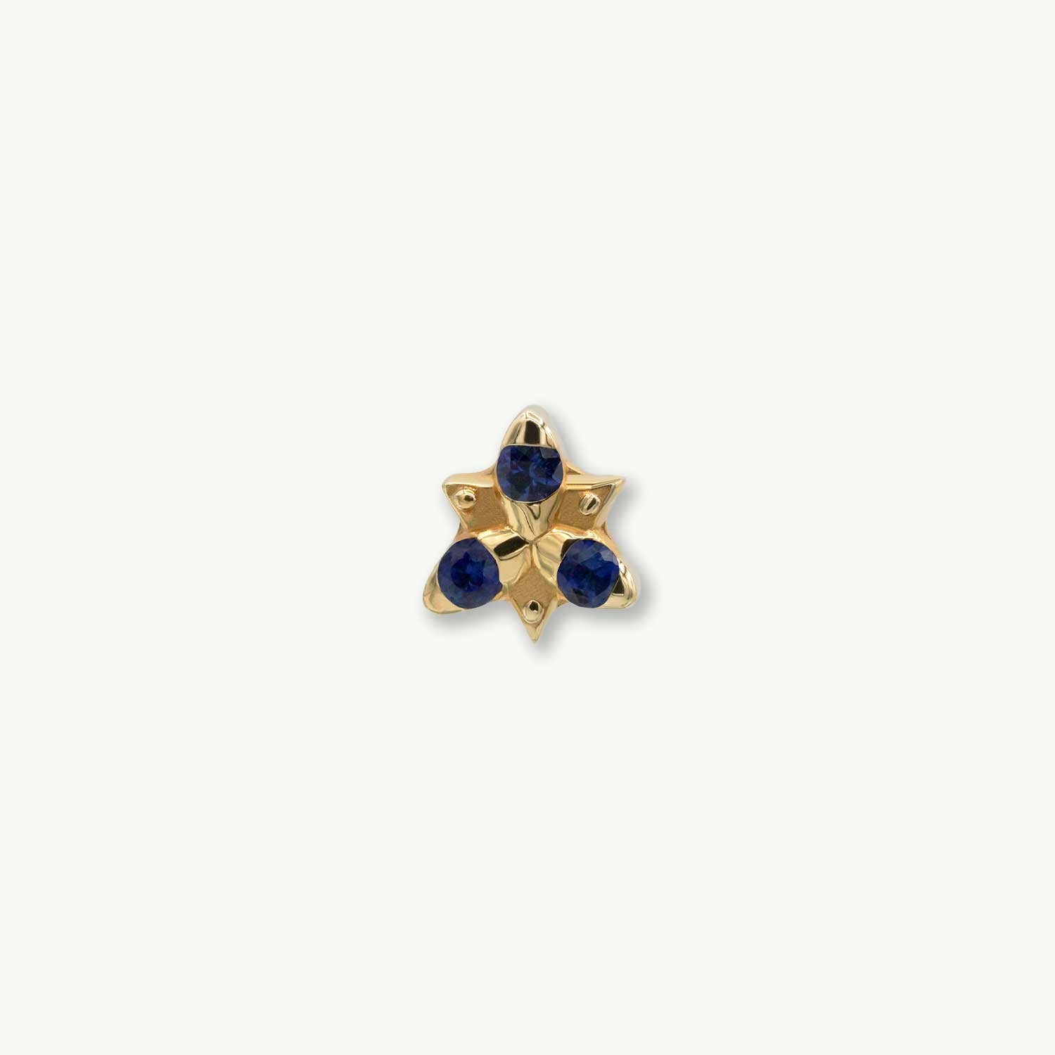 Neo - 14K YELLOW - Blue Sapphire