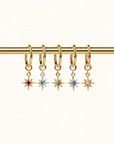 Elendres Pendant - 14K ROSE - Blue Sapphire