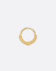 Petite Melange Seam Ring - 14K YELLOW