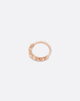 Petite Olympica Seam Ring - 14K ROSE