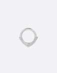 Petite Quin Seam Ring - 14K WHITE