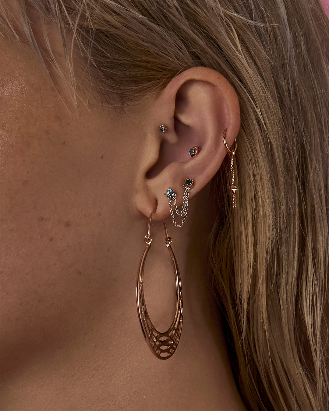 Melange Princess - London Blue Topaz