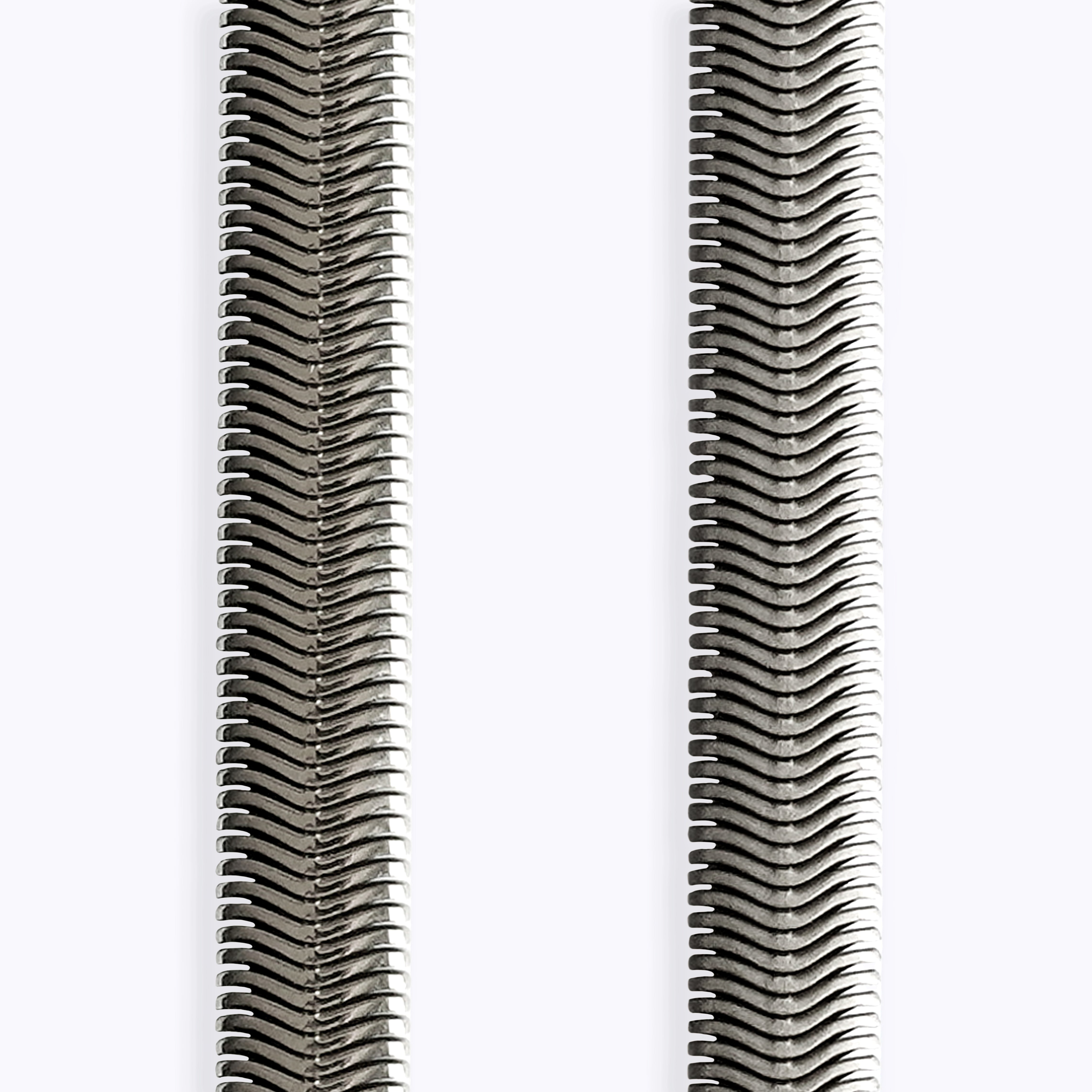 Left: Polished, Right: Matte