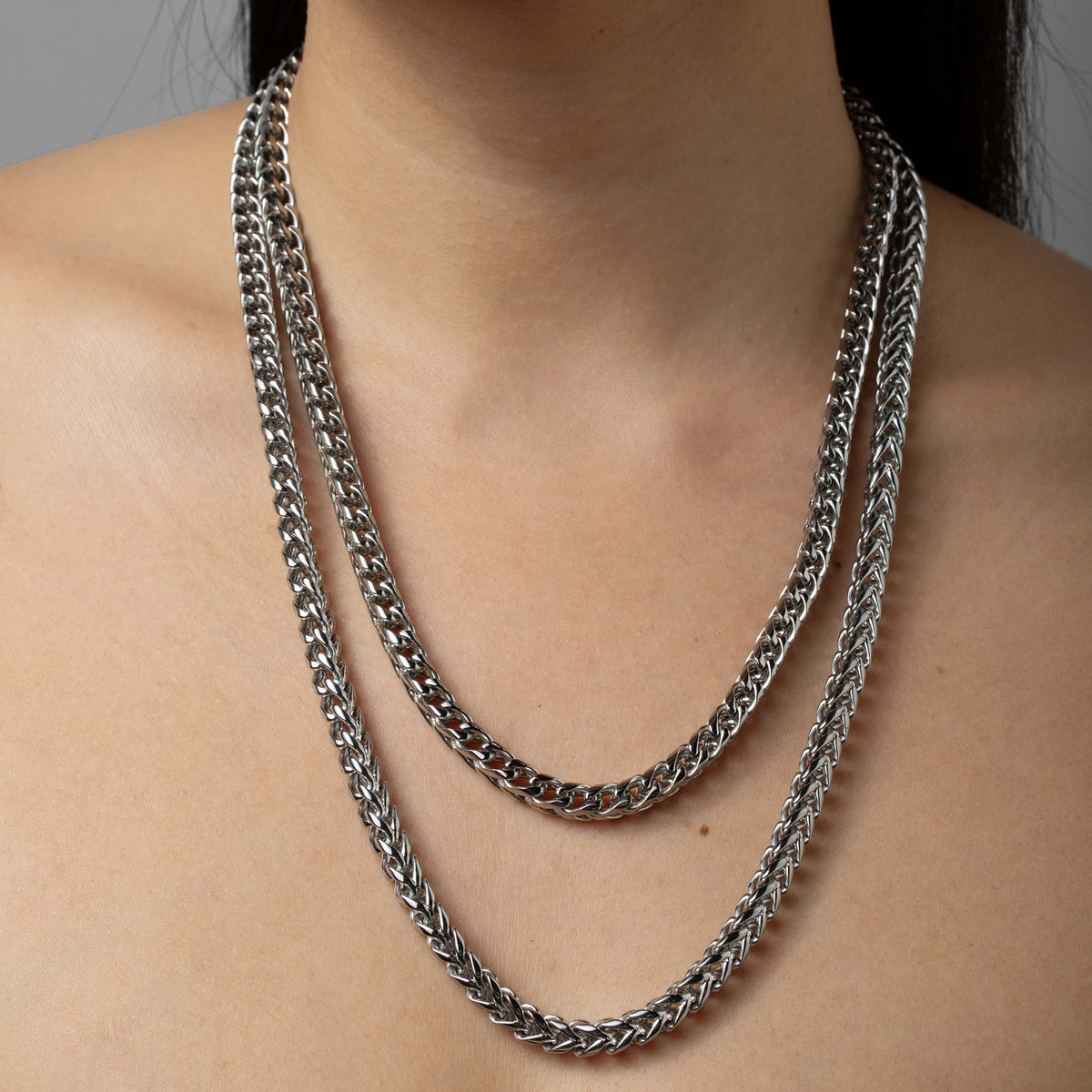 Franco Spinal Chain Necklace - NAKED