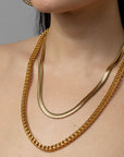 Snake Chain Necklace - GOLD