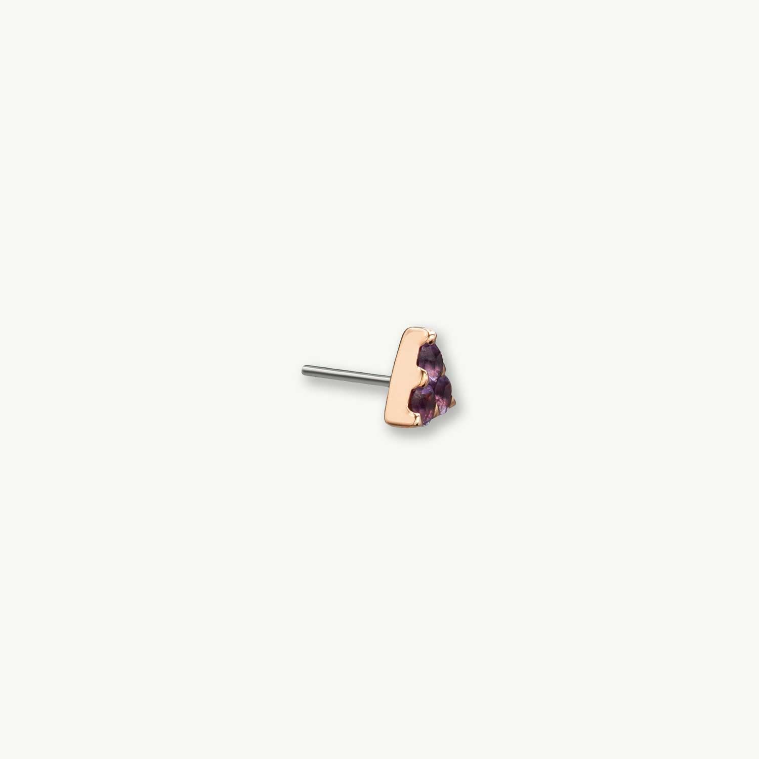Ursa Minor - 14K ROSE - Amethyst