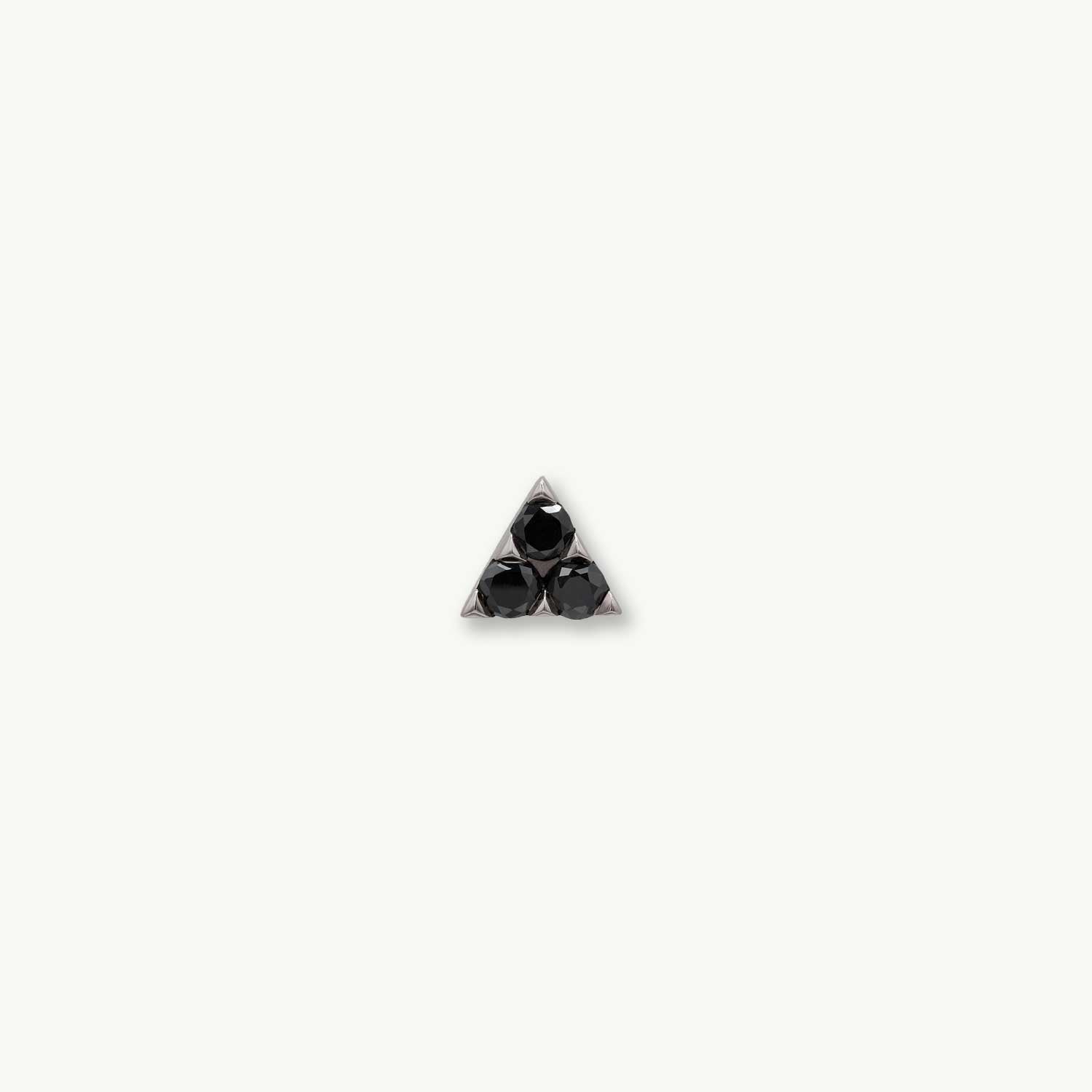 Ursa Minor - 14K WHITE - Black Diamond