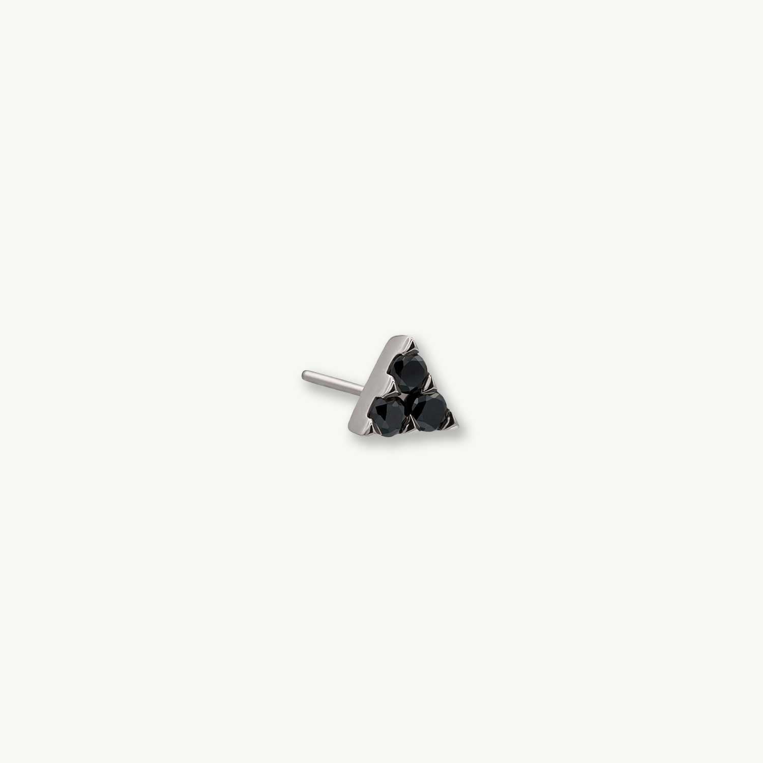 Ursa Minor - 14K WHITE - Black Diamond