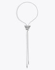 Empire Bolo Tie Necklace - SILVER