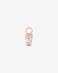 Linda Charm - 14K ROSE - Diamond