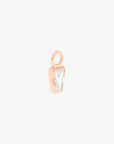 Linda Charm - 14K ROSE - Diamond