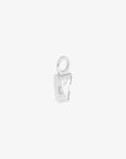 Linda Charm - 14K WHITE - Diamond
